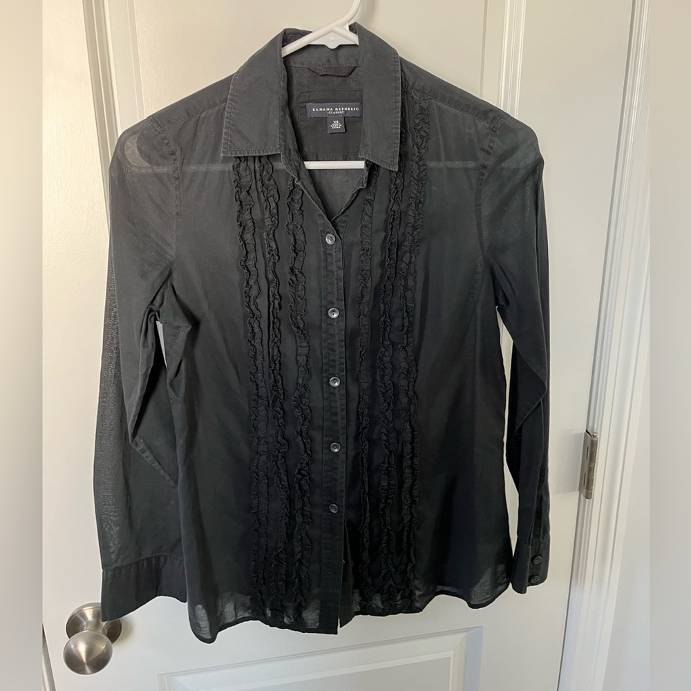 Banana Republic Black Shirt
